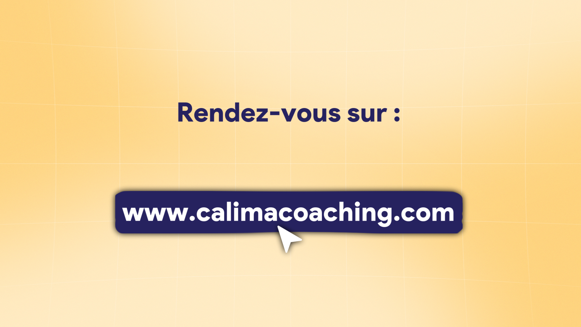 Création d'une vidéo de présentation de services de coaching en motion design pour Calima