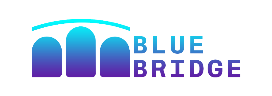 Logo Blue Bridge, client de DF Effect