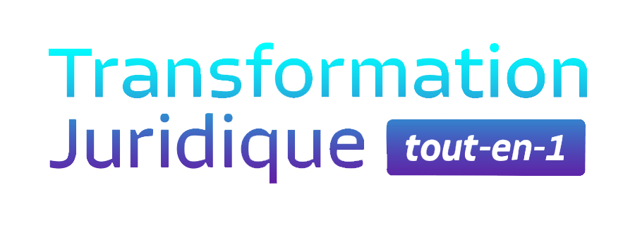 Logo Transformation Juridique Tout en un, client de DF Effect