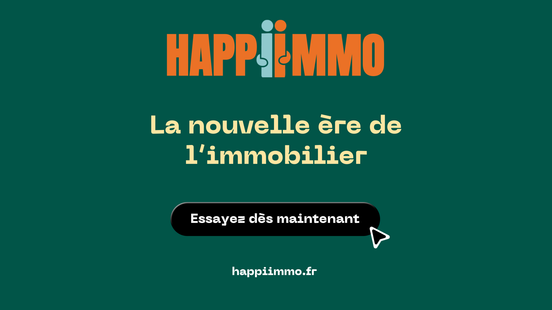 Création d'une vidéo Signature en motion design pour Happiimmo