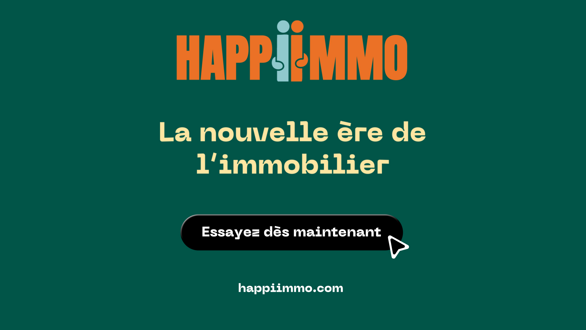 Création d'une vidéo Signature en motion design pour Happiimmo