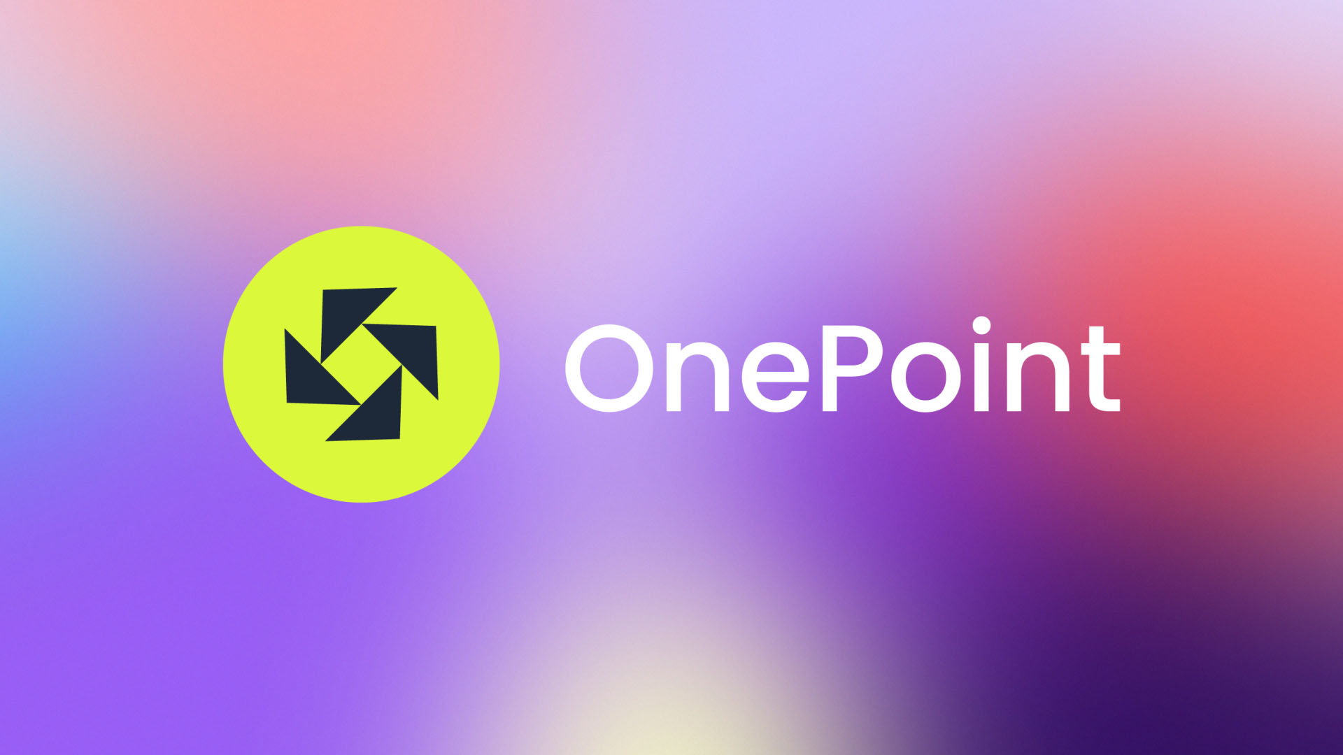 Création d'une vidéo Signature en motion design pour One Point