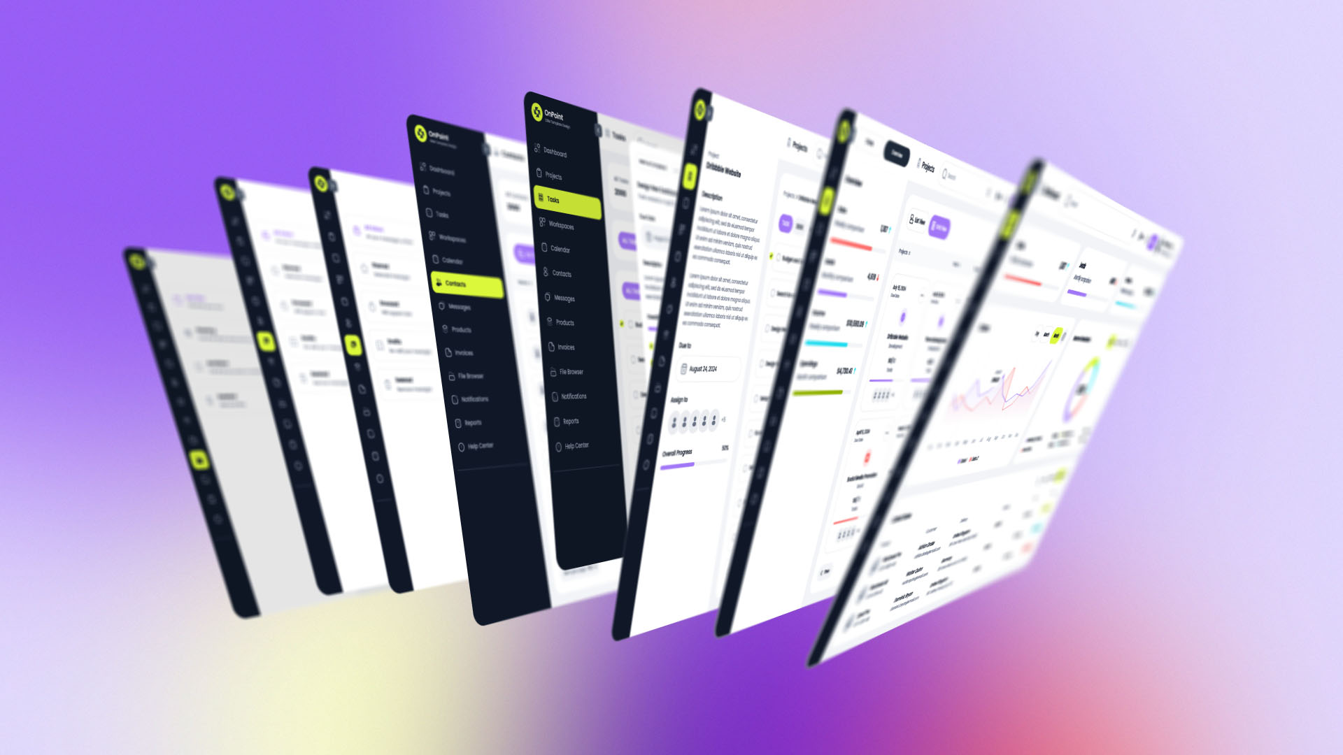 Création d'une vidéo Signature en motion design pour One Point